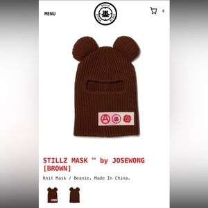 Stillz Knit Mask by JoseWong